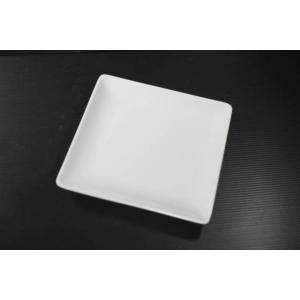 白い食器・ホワイト16.2ｃｍ正角皿　[美濃焼/日本製/陶磁器/洋食器/洋風/中華/角皿/平皿/プレ...