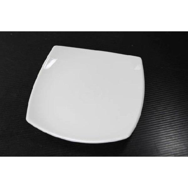 KZ300 クリーム色の角5寸皿DTT★アウトレット品★