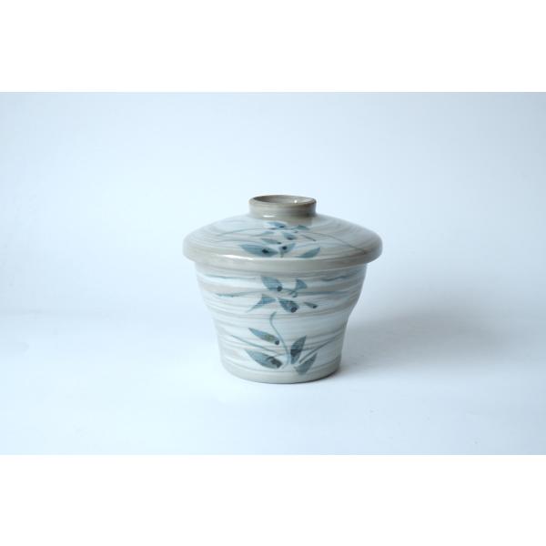 MC010　白刷毛桔梗茶碗蒸し　★アウトレット品★