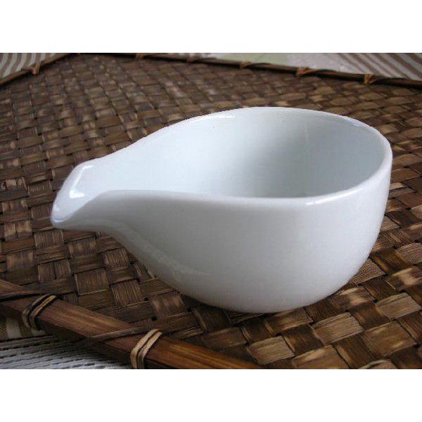 ホワイト片口ドレッシングポット大★アウトレット品★SKA