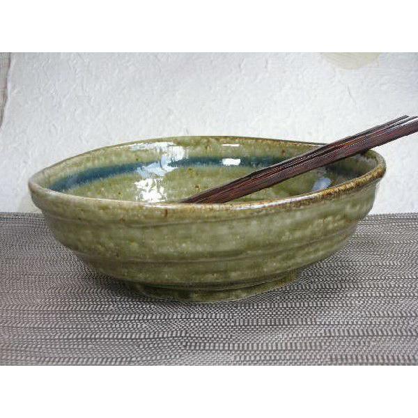 OB012 彩華織部はん点ブルーライン６５ボール★アウトレット品★MMN