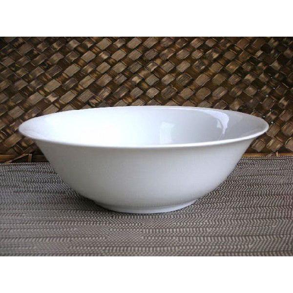 OB021 白反り１８ｃｍサラダボール★アウトレット品★MKM