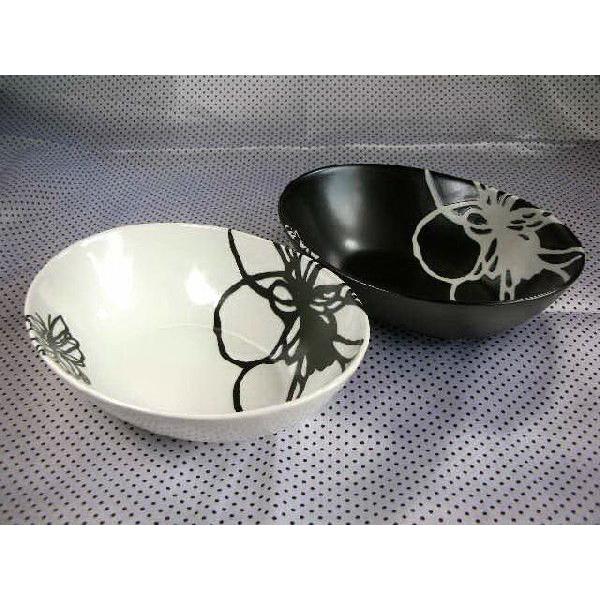 OB054 リファイン・パスタボール白＆黒★アウトレット品★DKH