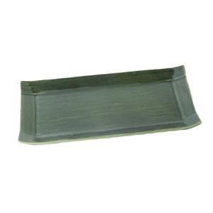 OZ004 こより24.5cm中皿　織部　アウトレット品