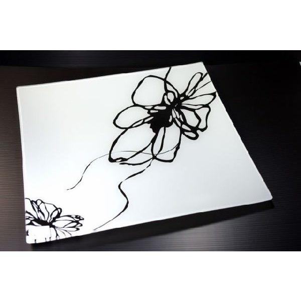 リファイン３０cmガラス　スクエアパーティープレートＡＰ３００１ＮＡ [Refine/洋食器/洋風/...