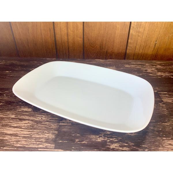 PS004　ホワイト　四角い深皿　アウトレット品