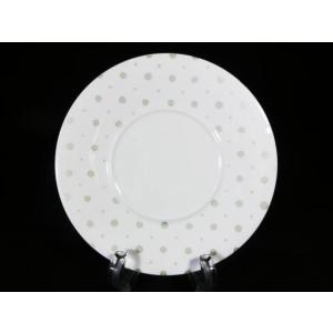 Bone Chinaファンタジアwideリムプレート22.5cm緑FA2211 [陶磁器/ブランド/...