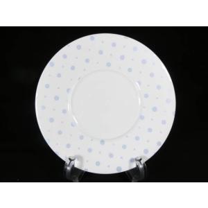 Bone Chinaファンタジアwideリムプレート22.5cm青FA2211 [陶磁器/ブランド/...
