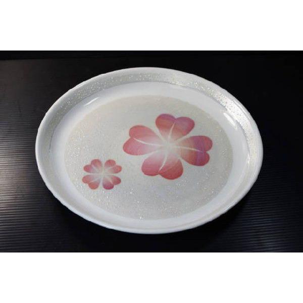 PS099ハッピークローバー　ピンク洋風プレート23ｃｍHDA★アウトレット品こみ★