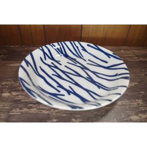 PS137 ウッド21.8cmパスタ・カレー皿　アウトレット品