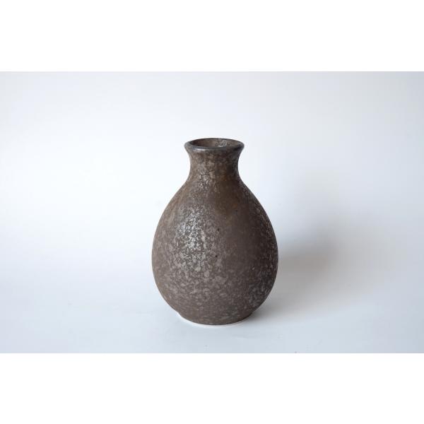 SK024　アース黒２合徳利　☆アウトレット品☆