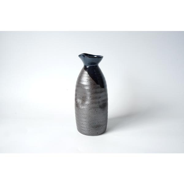 SK034　ブルー塗分2合ぺこ徳利