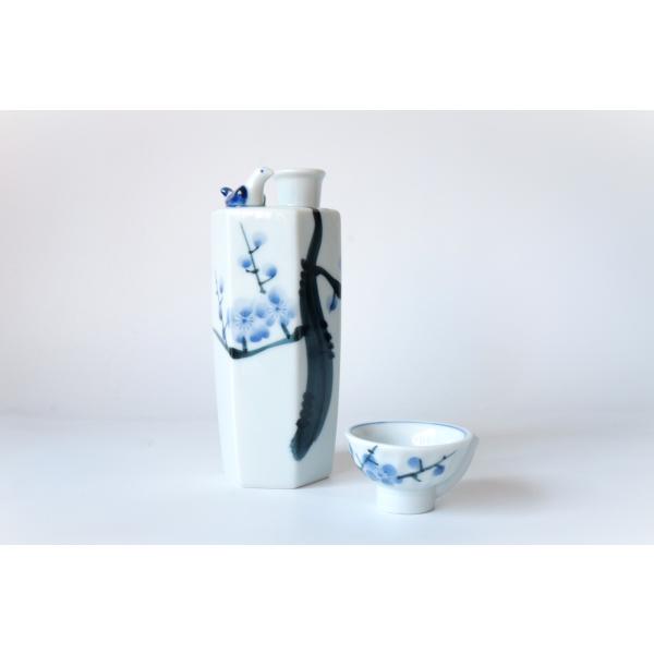 SK039　うぐいす酒器+盃1：1セット（箱は有りません。）