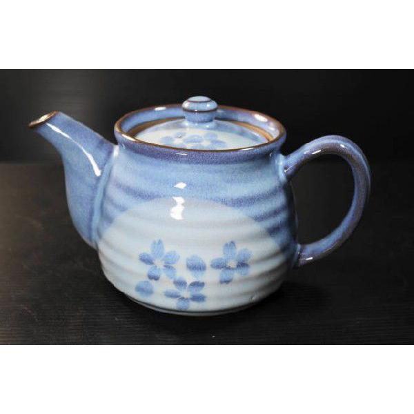 TP081 乳白桜千段ポット急須TOH★アウトレット品★