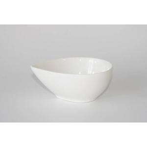 ★20個セット★白い食器・ホワイトクリーム涙型ドレッシングポット [陶磁器/ソース/デザート/スイー...