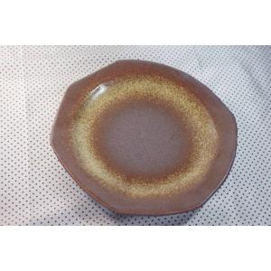 WZ052　変形２５ｃｍ茶吹き皿　★アウトレット品★