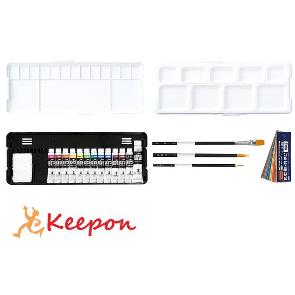 T PC プレンティM シンプルセット A 13色13本 絵具 アーテック 美術 新学期 図工 パレ...