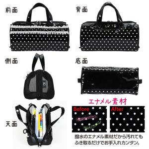 画材バッグ(リボン)リボン3色セット付 タブレ...の詳細画像2