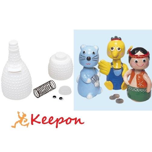 工作キット くびふりちょきんばこ芯材 クラフト 工作 夏休み 自由研究 工作 クラフト 粘土 夏休み...