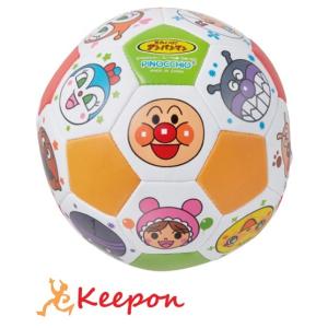 アンパンマンNEWカラフルサッカーボール　アガツマ アンパンマン おもちゃ ボール やわらかい｜keepon