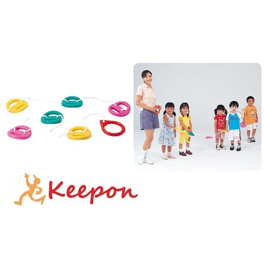 カラー誘導リング　お散歩 防災 避難 訓練 幼稚園 保育園 子ども 園児