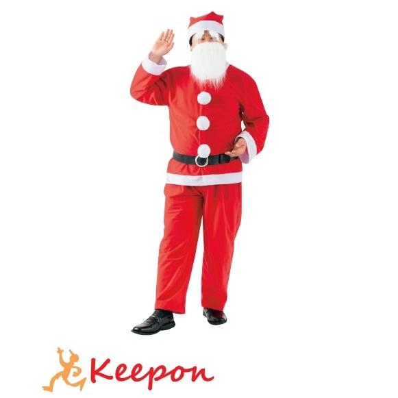 サンタクロースセット クリスマス 仮装 サンタ サンタさん 大人 帽子 髭 クリスマス会 イベント