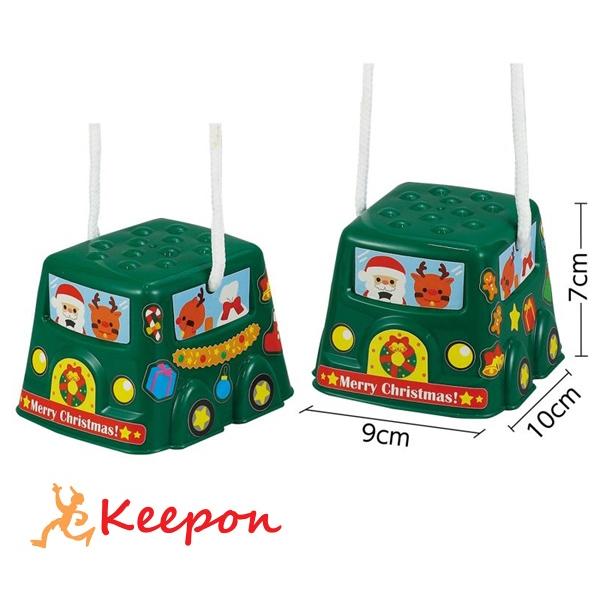 スタンプぽっくり サンタカー(シール) クリスマス イベント 景品 子供会 ゲーム プレゼント クリ...