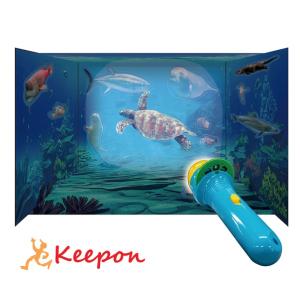 うみのせかいへレッツゴー！プロジェクター＆シール付 アーテック 海 魚 観察 学習 小学校 小学生 ...