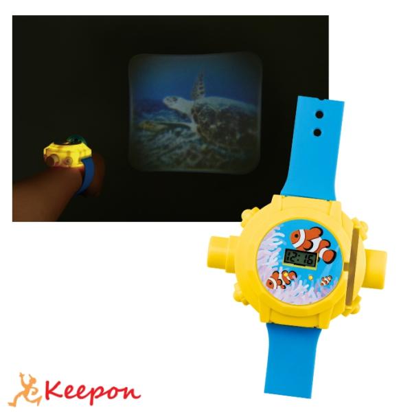 腕時計型 うみのいきものプロジェクター アーテック 海 魚 生き物 観察 壁 家 学習 小学校 小学...