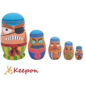 ウッデンドール アーテック 美術 作品 小学生 中学校 高校 マトリョーシカ 着色 キット 絵具 デ...