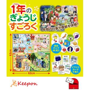 1年のぎょうじすごろく(3個までメール便可) アーテック 知育玩具 幼児向けおもちゃ ボードゲーム 双六 行事 小学生 保育園 幼稚園 子供 子ども｜keepon