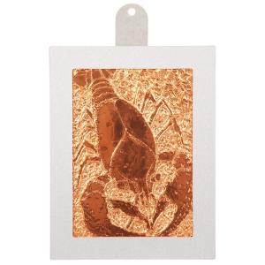 彫金レリーフ 送料無料】 純金 アートレリーフ 森の神様 / 光則（金工芸