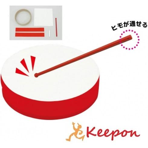 シンプルたいこづくり バチ付　アーテック 運動会 応援 演技 ダンスグッズ 体育祭 ダンスDVD 太...