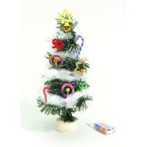 クリスマスツリー作り(イルミネーションライト付...の詳細画像2