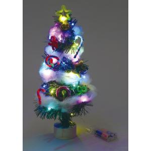 クリスマスツリー作り(イルミネーションライト付...の詳細画像3