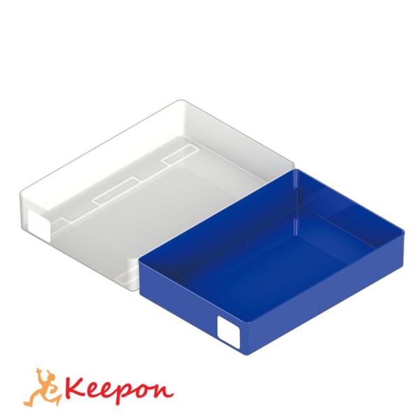 シンプルクリアおどうぐばこ ブルー 小学校用お道具箱 A4 小学生入学準備 幼稚園 保育園 新学期 ...