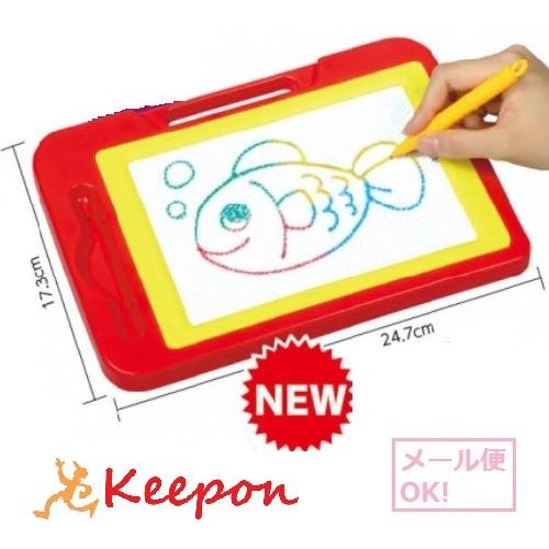 カラフルおえかきボード (1個までメール便可) ーテック 療育 おもちゃ 知育玩具 指先感覚 お絵か...