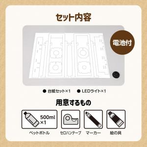 ペットボトルランタン工作キット アーテック 夏...の詳細画像4