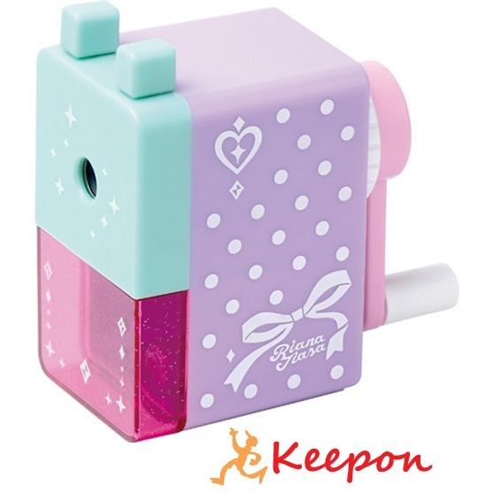 リアナティアラ鉛筆削プチケズ バイオレット　ソニック えんぴつ 鉛筆削り器 かわいい 女の子 ピンク...