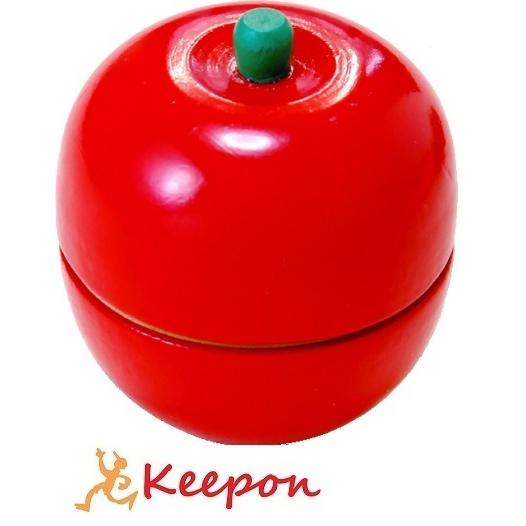 木のおもちゃ 　本格・赤りんご　だいわ 木製おもちゃ プレゼント ままごと　料理誕生日 出産祝い ク...