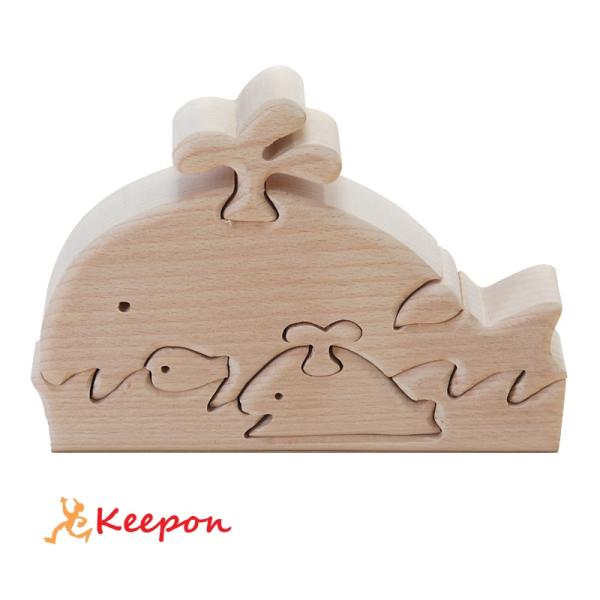 木のおもちゃ くじら だいわ 木製おもちゃ プレゼント パズル 絵合わせ 誕生日 出産祝い クリスマ...