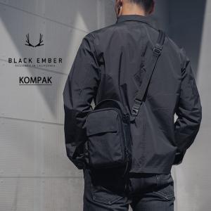 BLACK EMBER ブラックエンバー　KOMPAK コンパック ショルダーバッグ ショルダー バッグ カバン メンズ レディース 撥水 ブラック  7220033