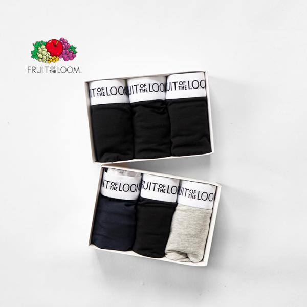 FRUIT OF THE LOOM フルーツオブザルーム 3P BASIC BOXER BRIEF ...