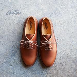 30%OFFセール GATINE ガティーヌ MEGEVE -BROWN チロリアンシューズ