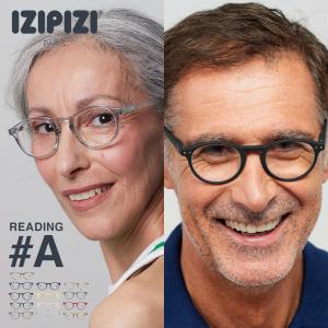 IZIPIZI イジピジ 老眼鏡 リーディンググラス A ボストン リーディング メガネ ブランド メンズ レディース 男女兼用 老眼 ボストンフレーム #A READING 爆買