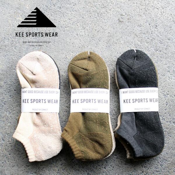 KEE SPORTS キースポーツ 3P MIL ANKLE SOCKS アンクルソックス ミリタリ...