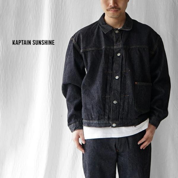 KAPTAIN SUNSHINE キャプテンサンシャイン Denim Tracker 1P Jack...