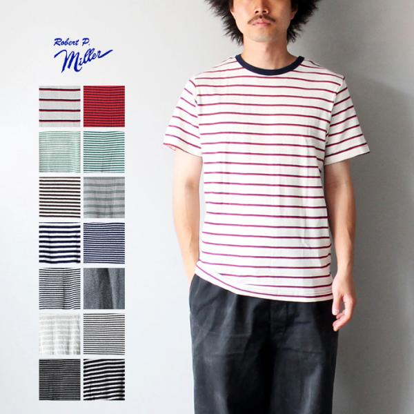 Robert P. Miller ロバートピーミラー　Panel-rib Crewneck Tee ...