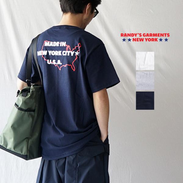RANDY'S GARMENTS ランディーズガーメンツ MADE IN NYC POCKET TE...