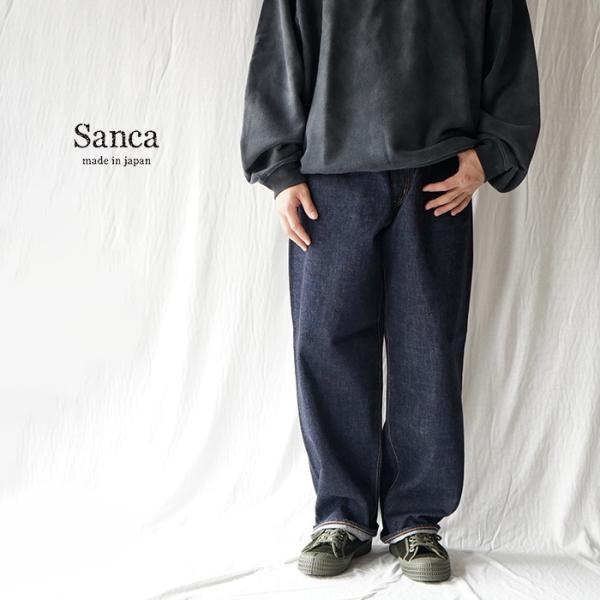 Sanca サンカ 15.5OZ DENIM 5P WIDE FIT 15.5OZデニム5Pワイドフ...